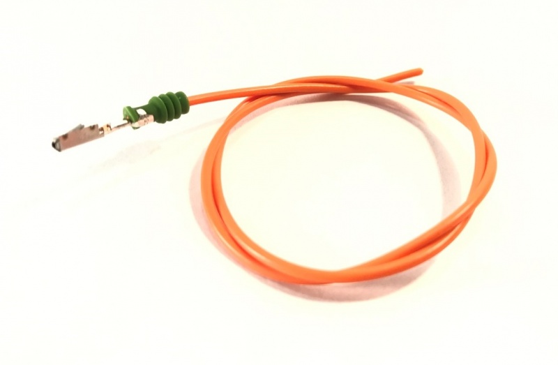 FBH connector pin/terminal with seal pre-crimped onto wire for Webasto