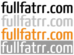 fullfatrr.com Sticker